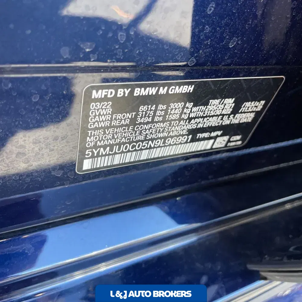 2022 BMW X5 M