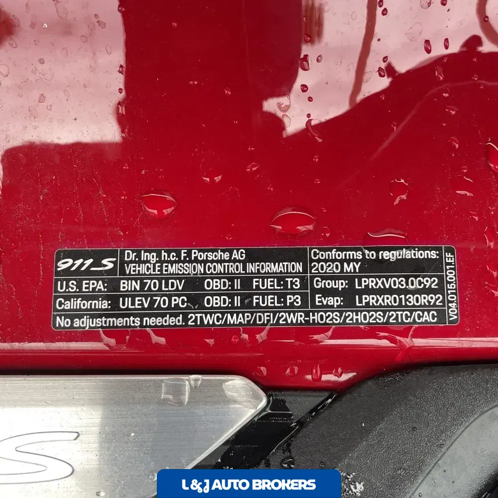 2020 Porsche 911 Carrera S