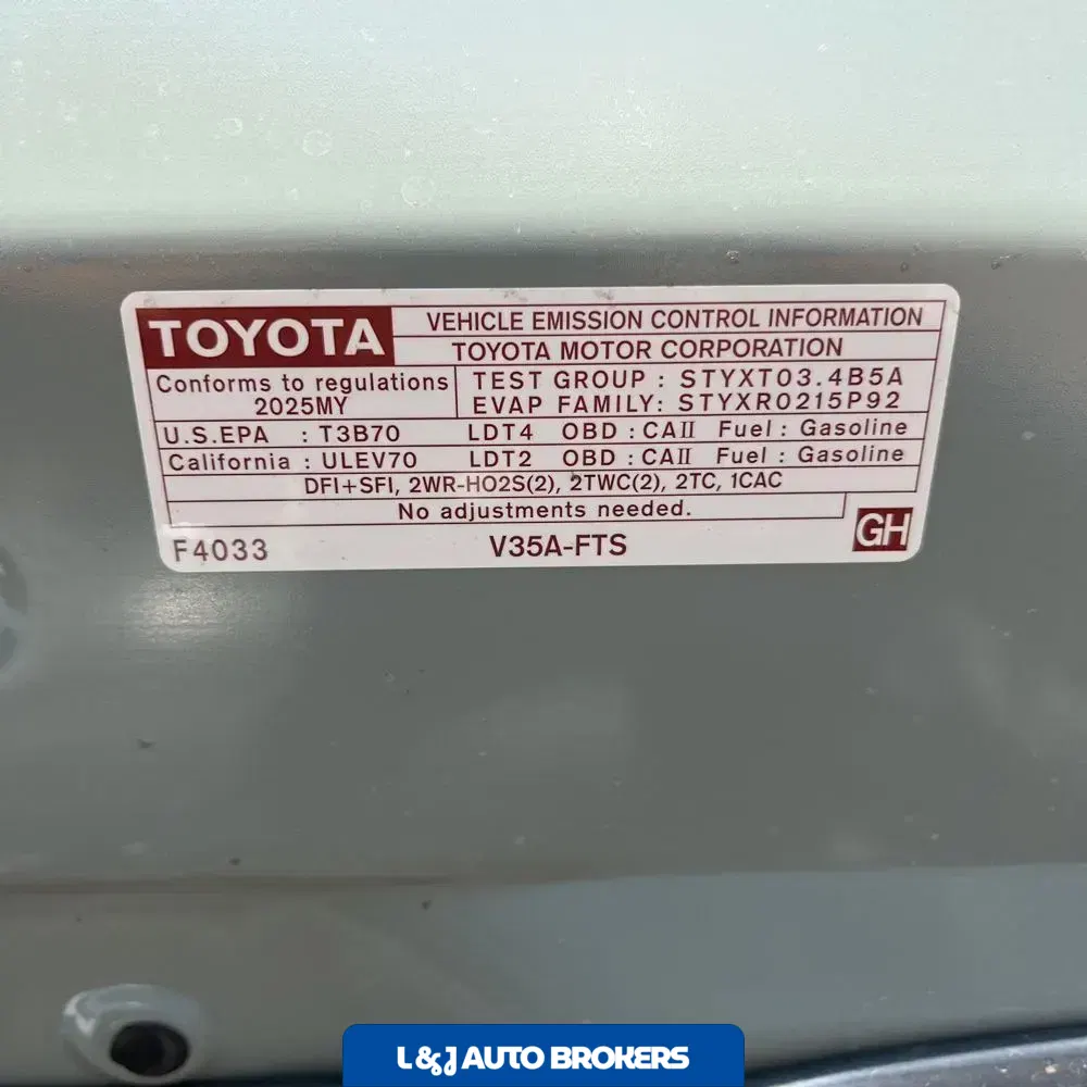 2025 Toyota Tundra Limited