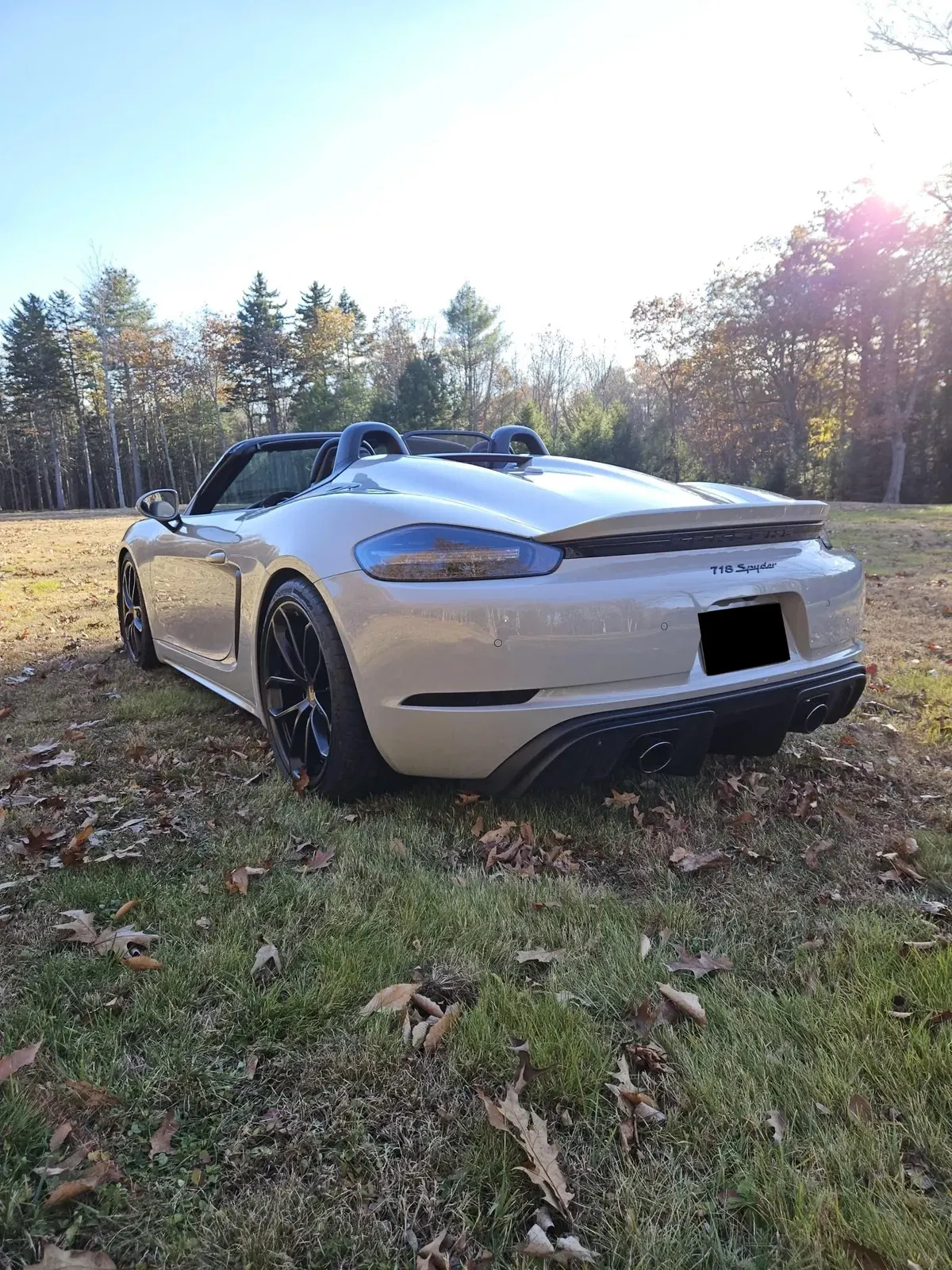 2021 Porsche 718 Spyder 6-Speed