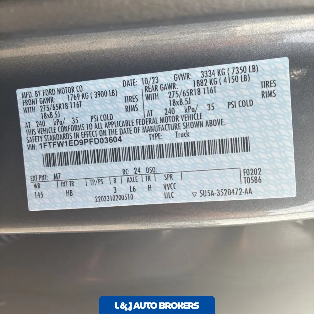 2023 Ford F-150 Lariat