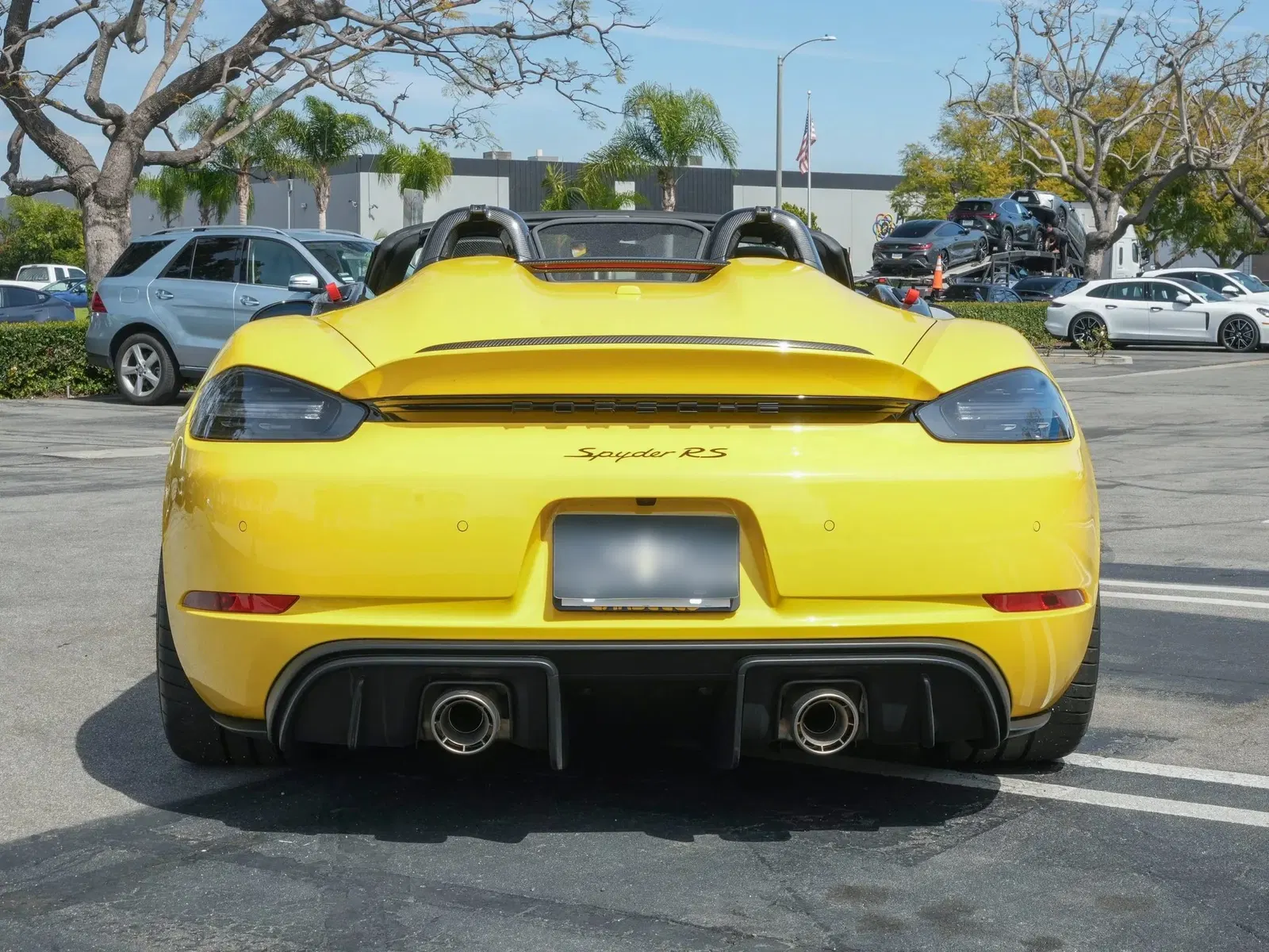 2025 Porsche 718 Spyder RS Weissach