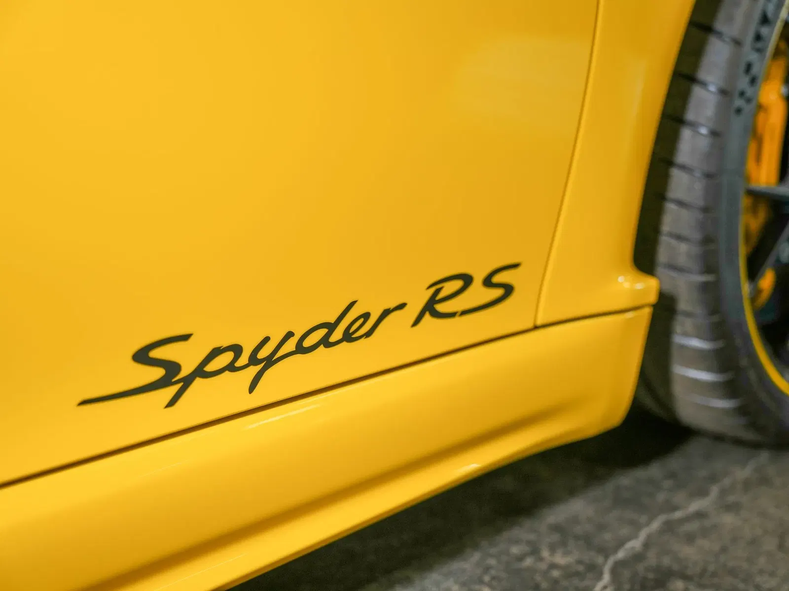 2025 Porsche 718 Spyder RS Weissach