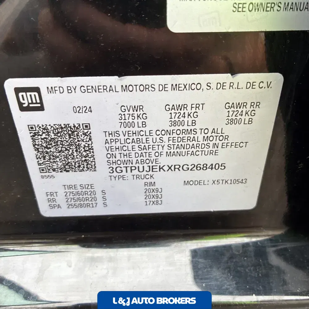 2024 GMC Sierra 1500 Elevation Standard