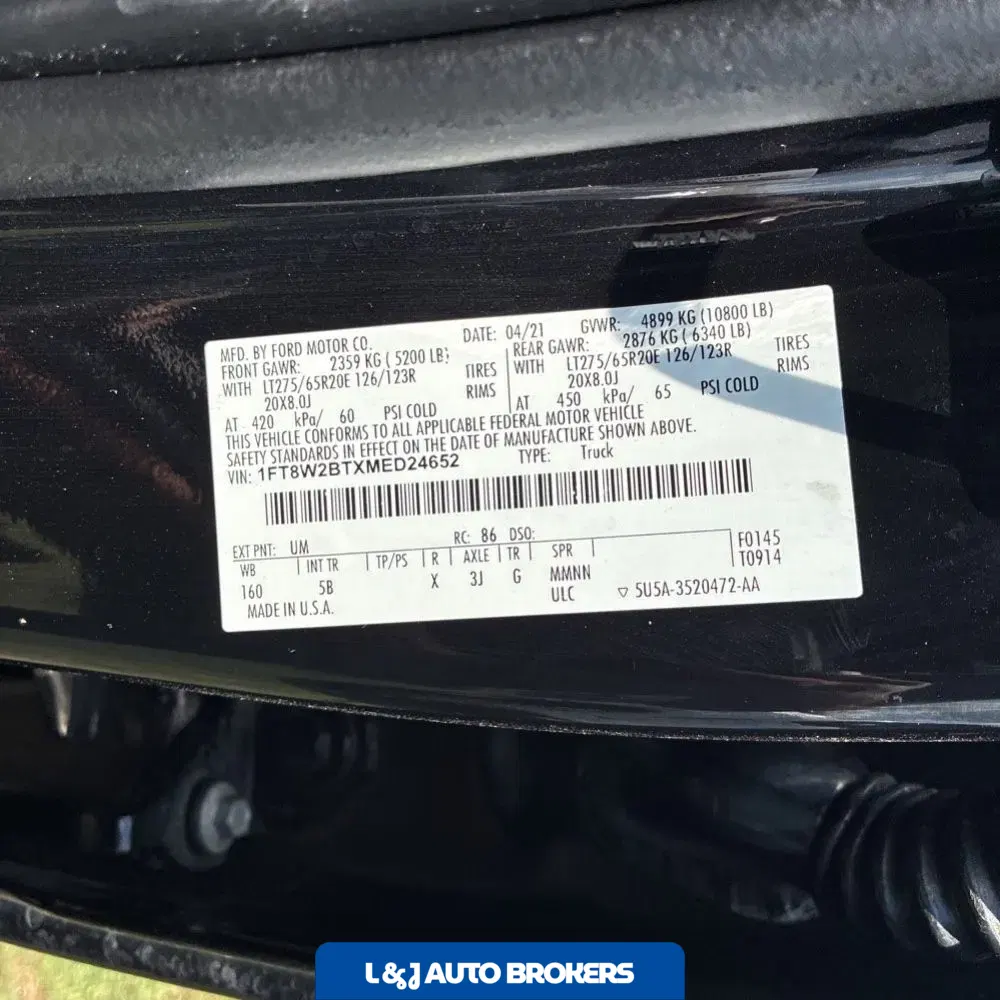 2021 Ford F-250 Super Duty Lariat