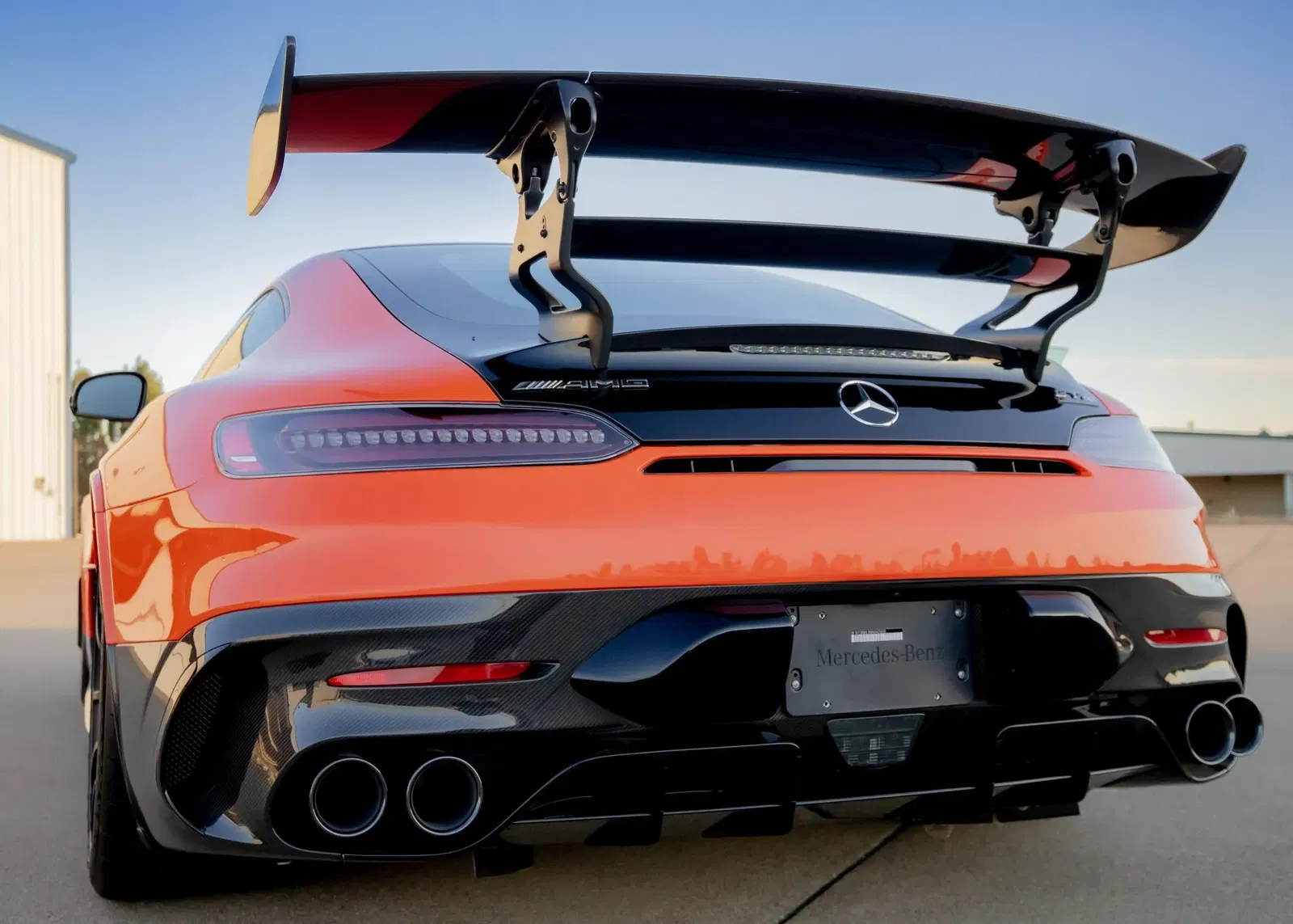222-Mile 2021 Mercedes-AMG GT Black Series
