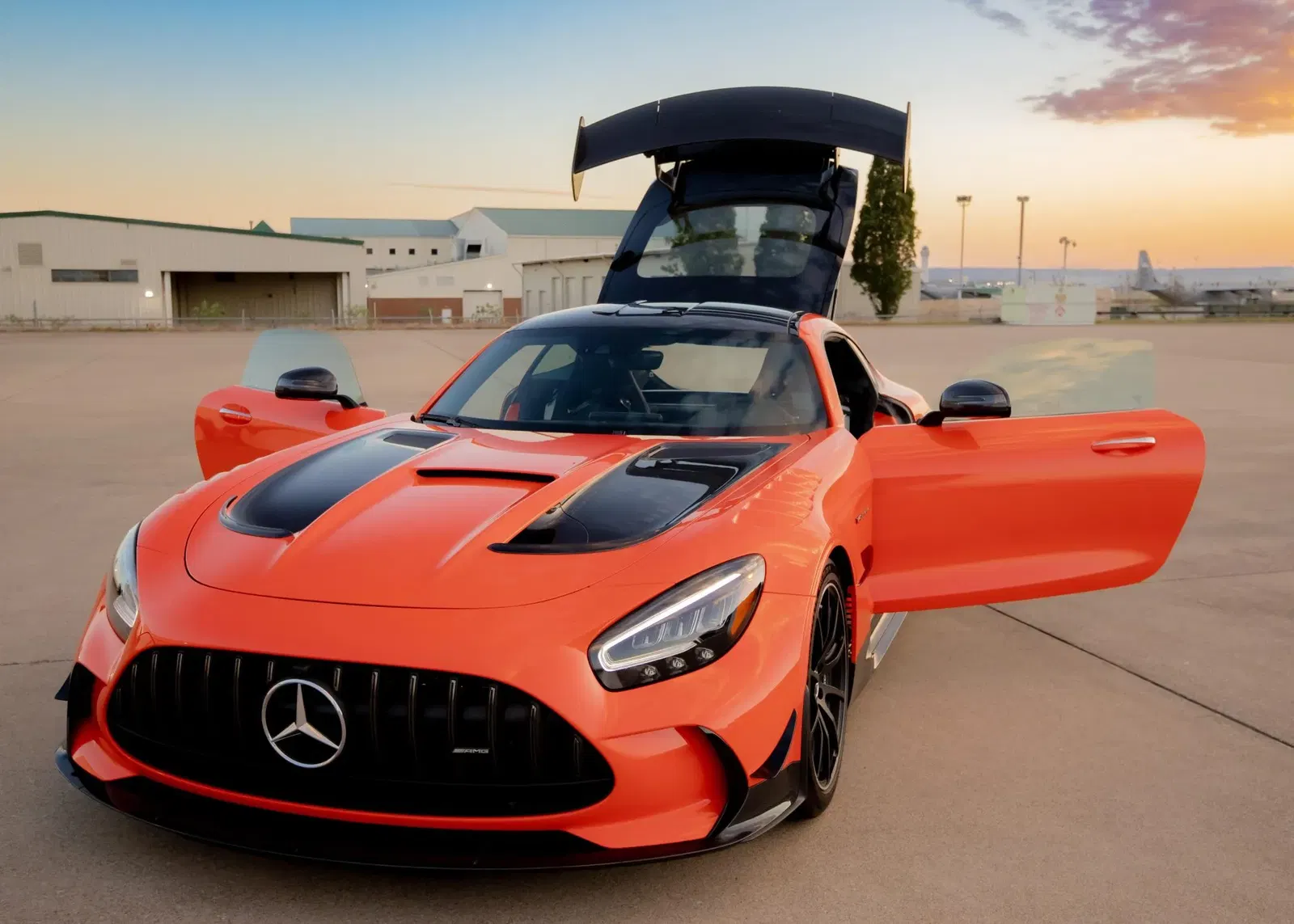 222-Mile 2021 Mercedes-AMG GT Black Series