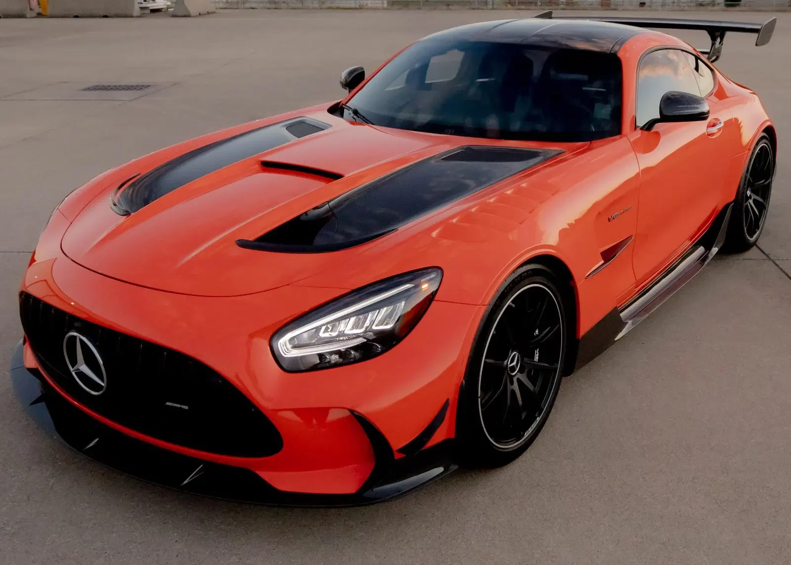 222-Mile 2021 Mercedes-AMG GT Black Series