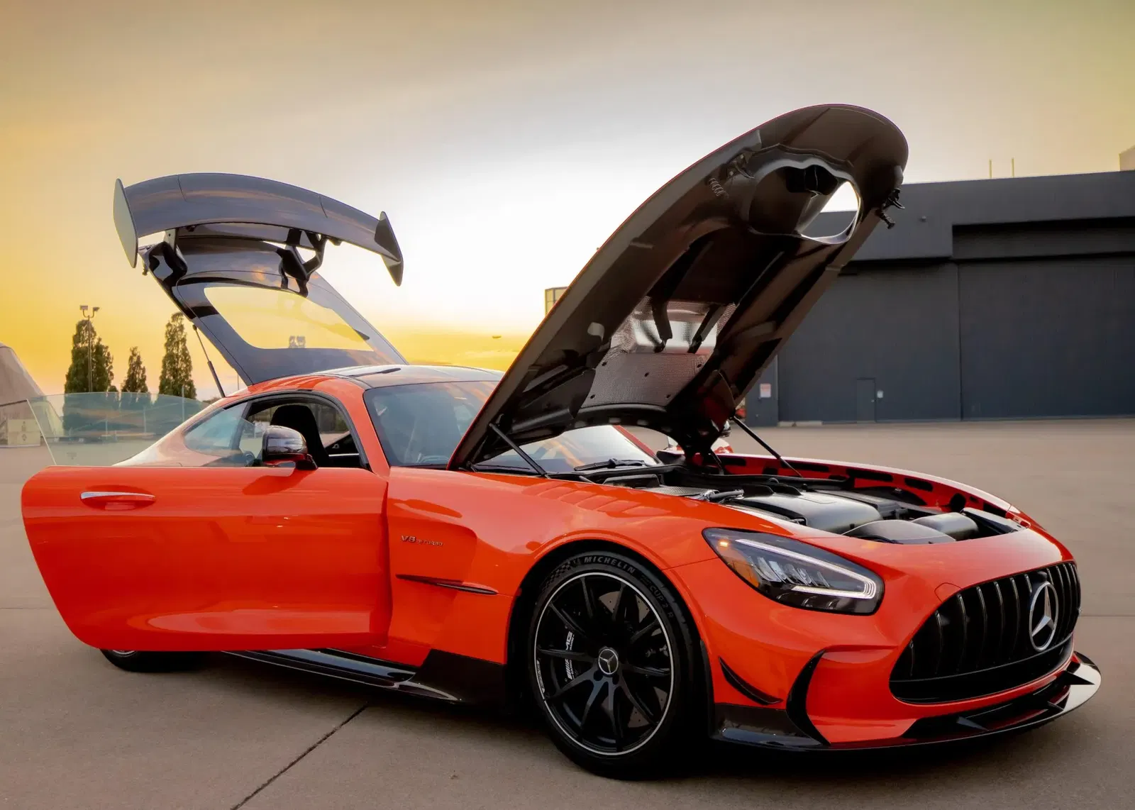 222-Mile 2021 Mercedes-AMG GT Black Series