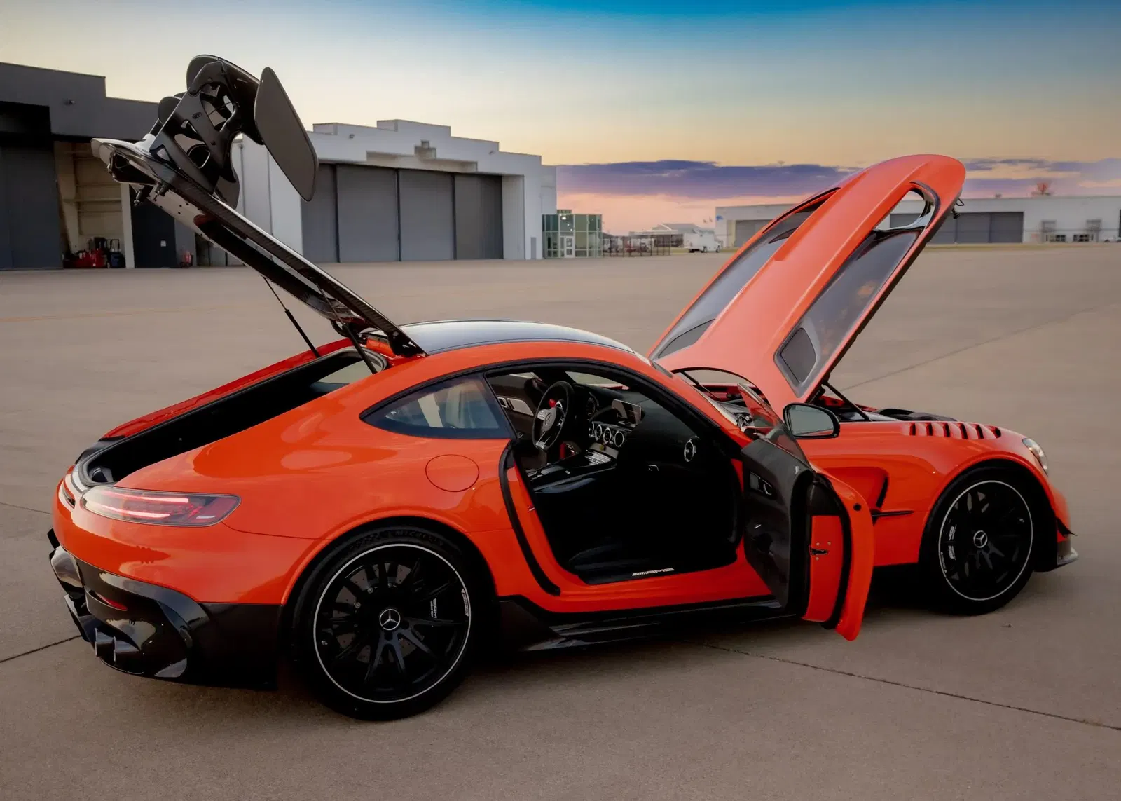 222-Mile 2021 Mercedes-AMG GT Black Series