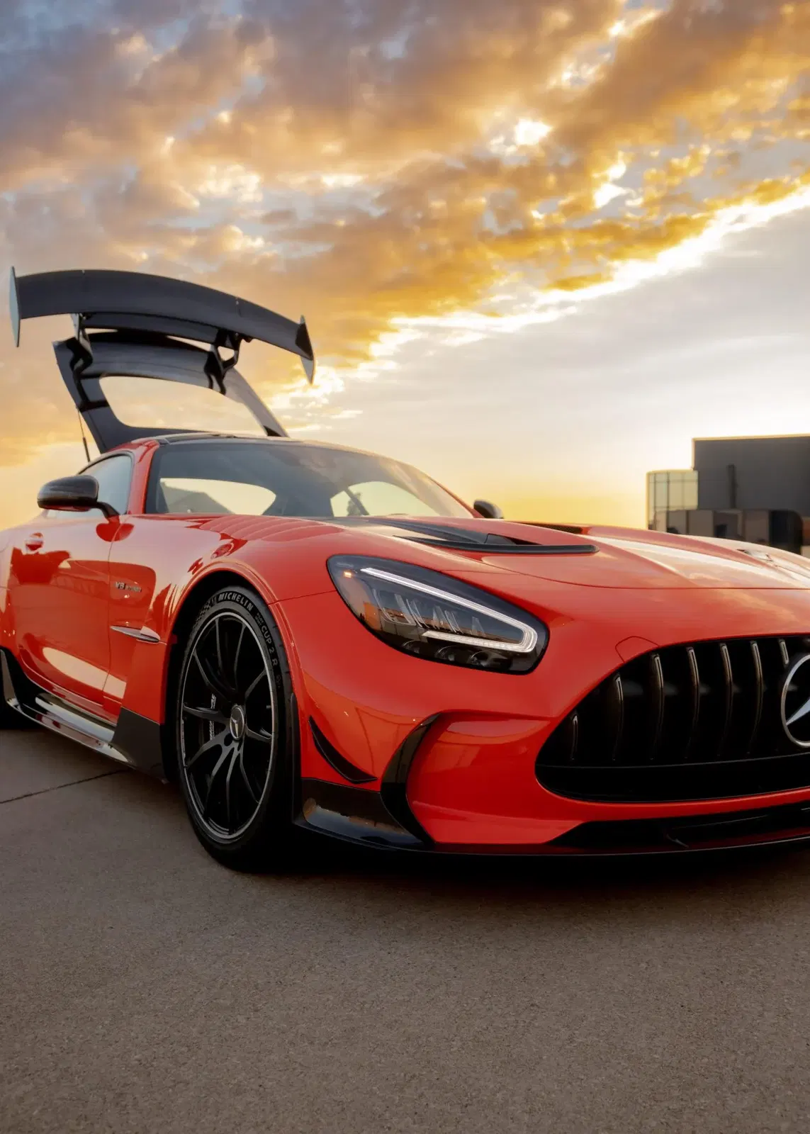 222-Mile 2021 Mercedes-AMG GT Black Series