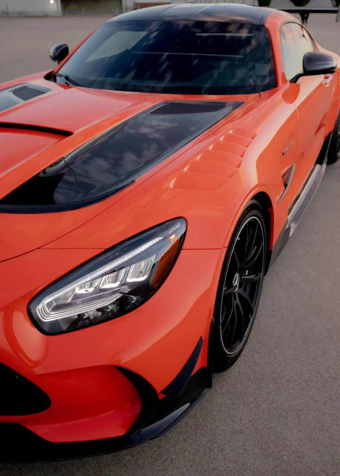 222-Mile 2021 Mercedes-AMG GT Black Series