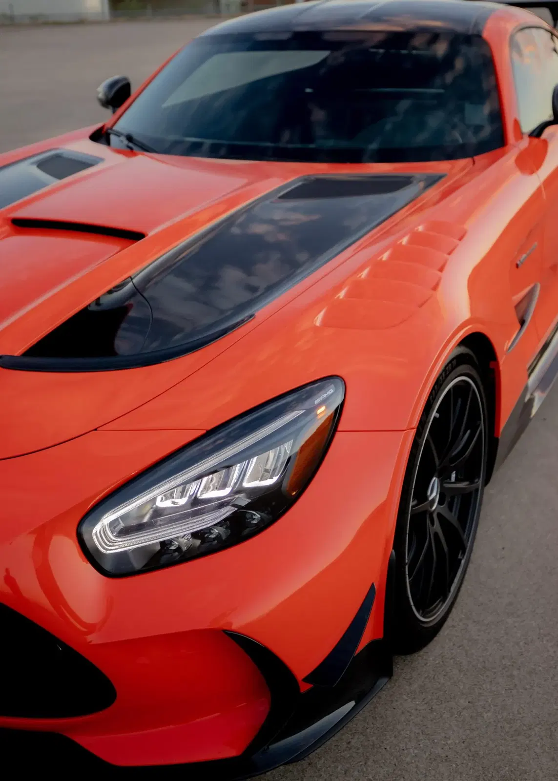 222-Mile 2021 Mercedes-AMG GT Black Series