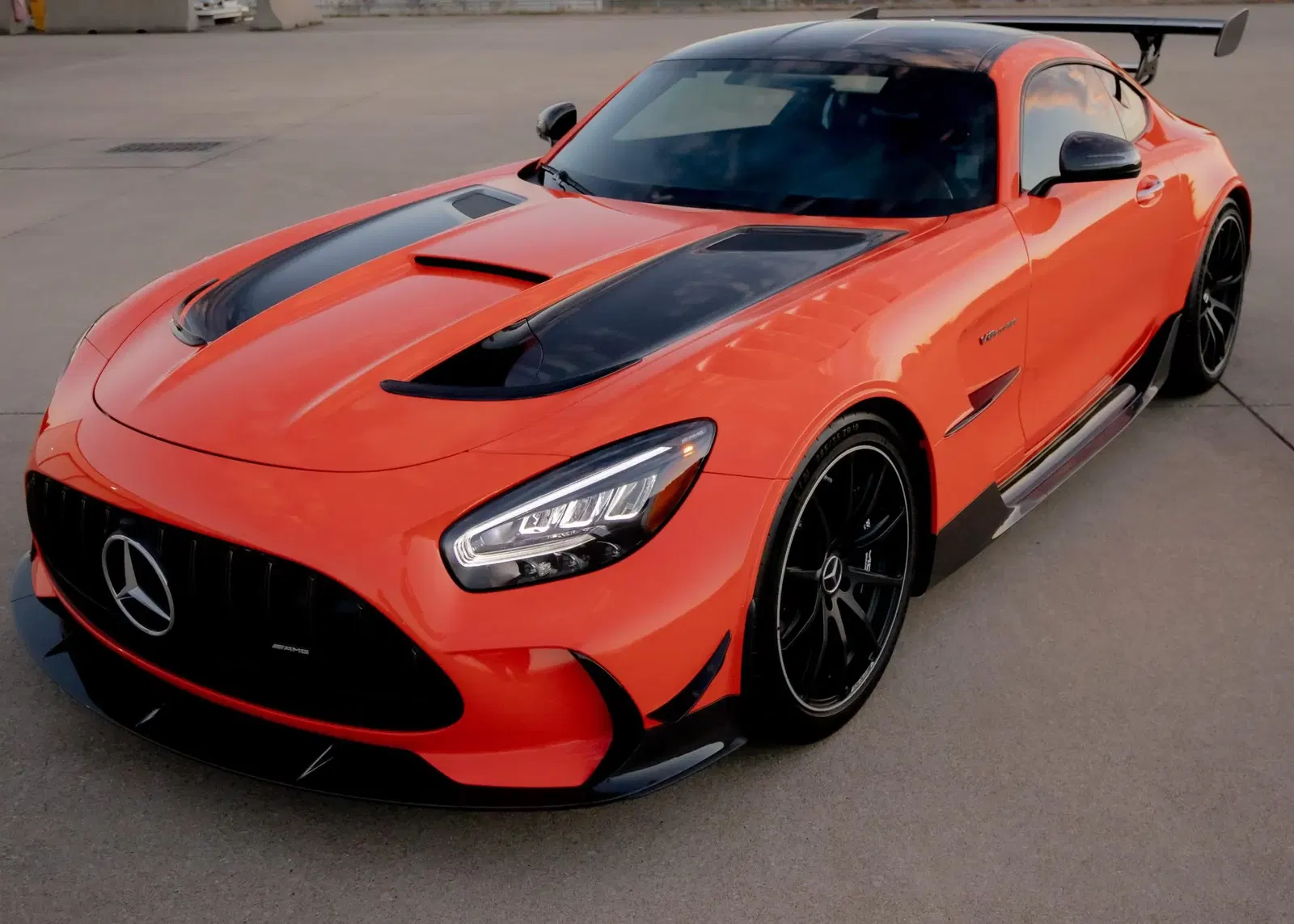 222-Mile 2021 Mercedes-AMG GT Black Series