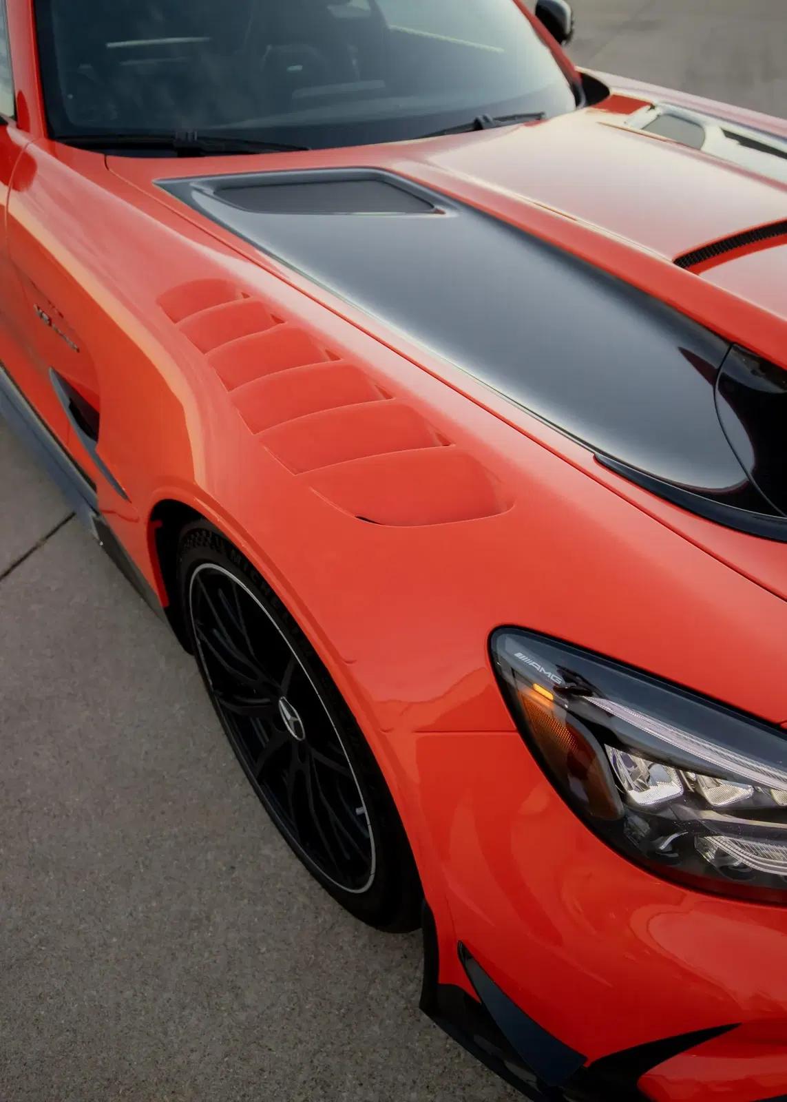 222-Mile 2021 Mercedes-AMG GT Black Series