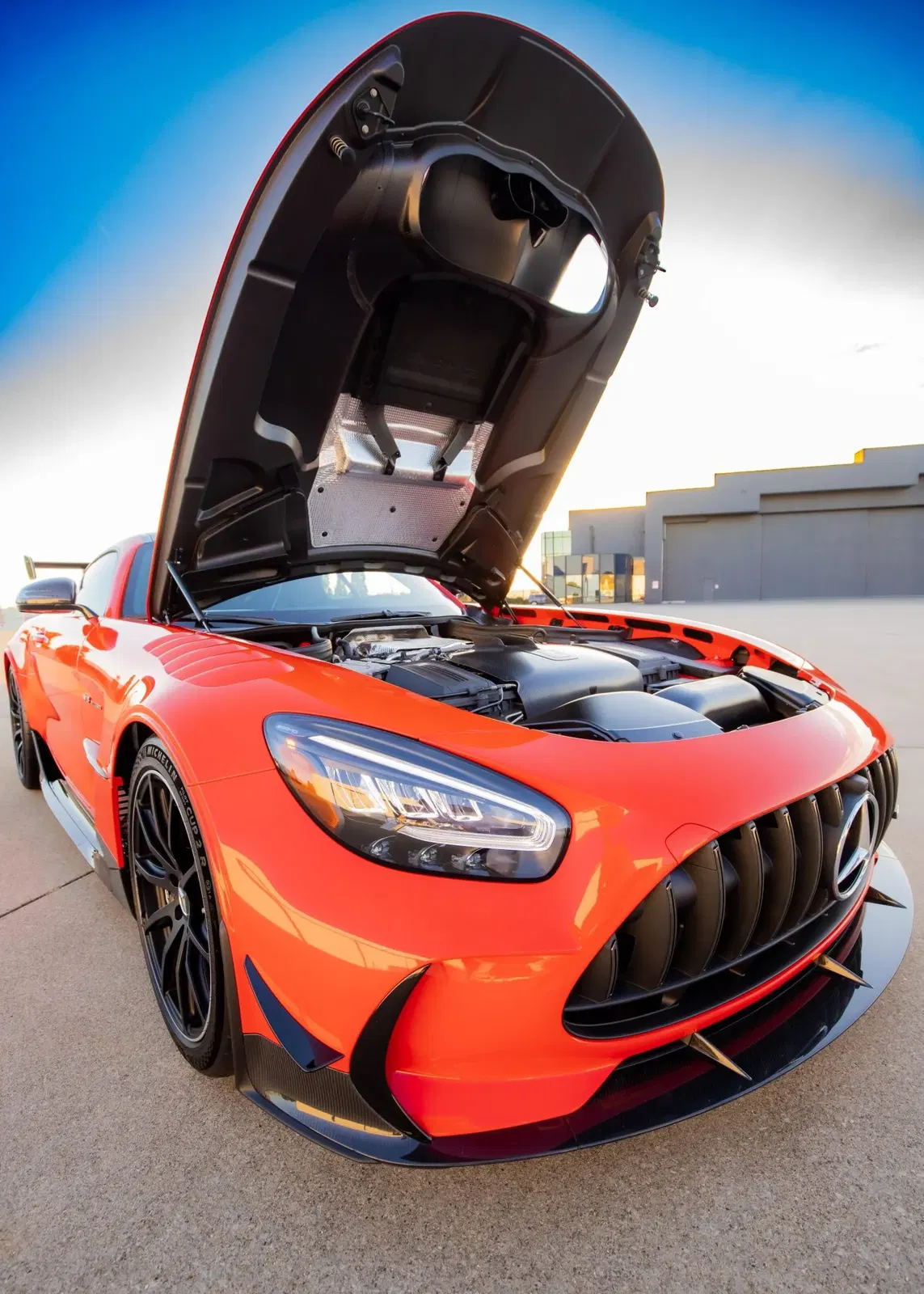 222-Mile 2021 Mercedes-AMG GT Black Series