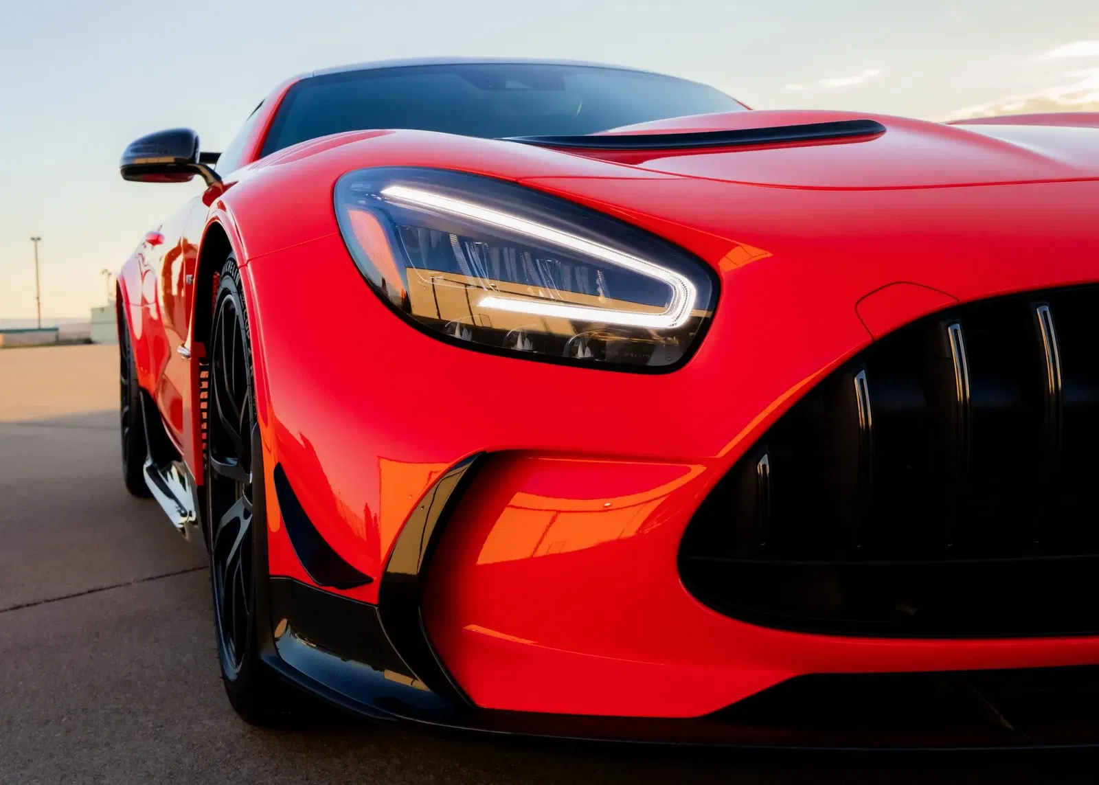 222-Mile 2021 Mercedes-AMG GT Black Series