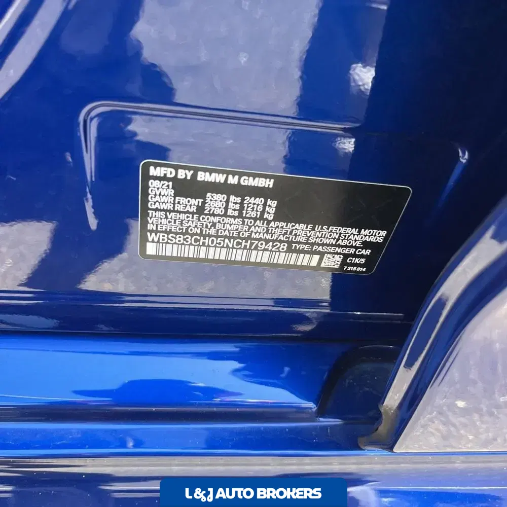 2022 BMW M5 Base