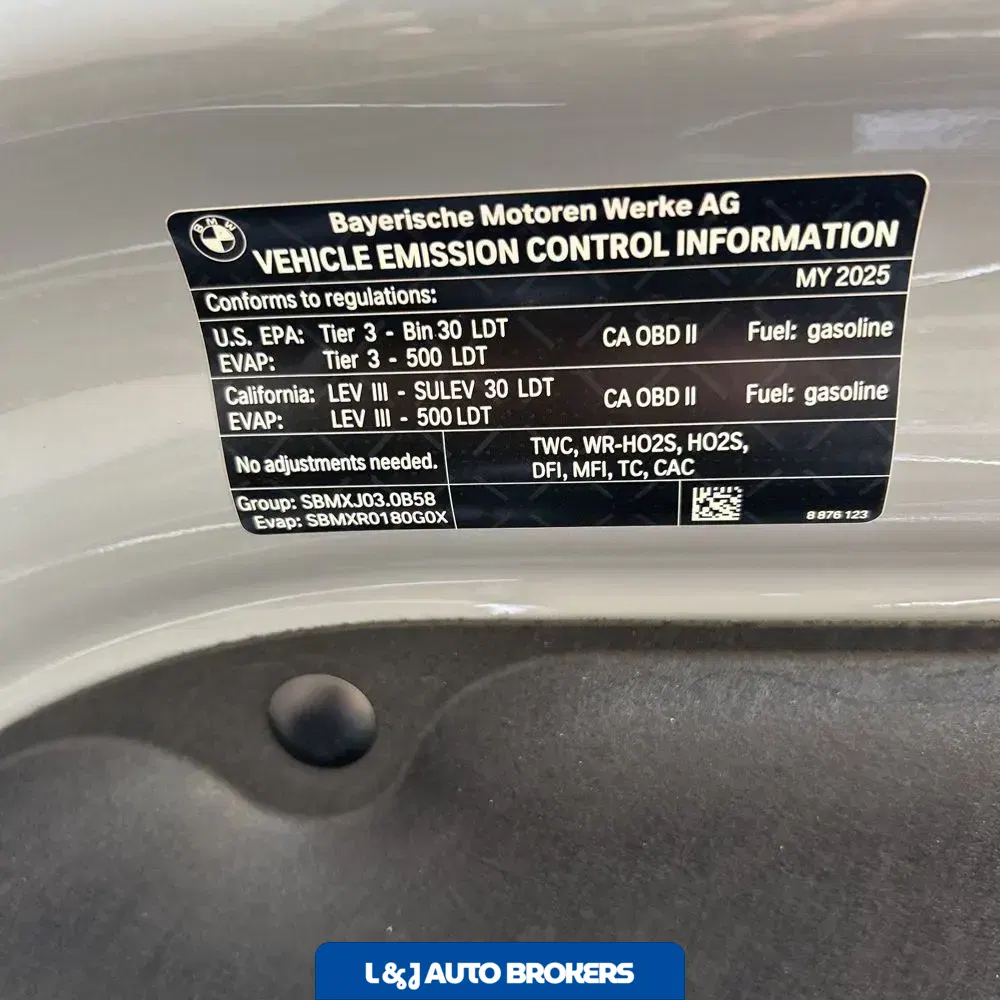 2025 BMW X7 XDrive40i