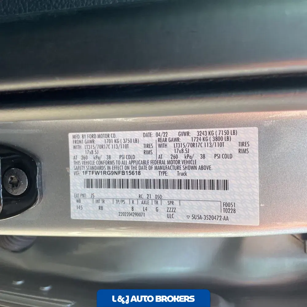 2022 Ford F-150 Raptor