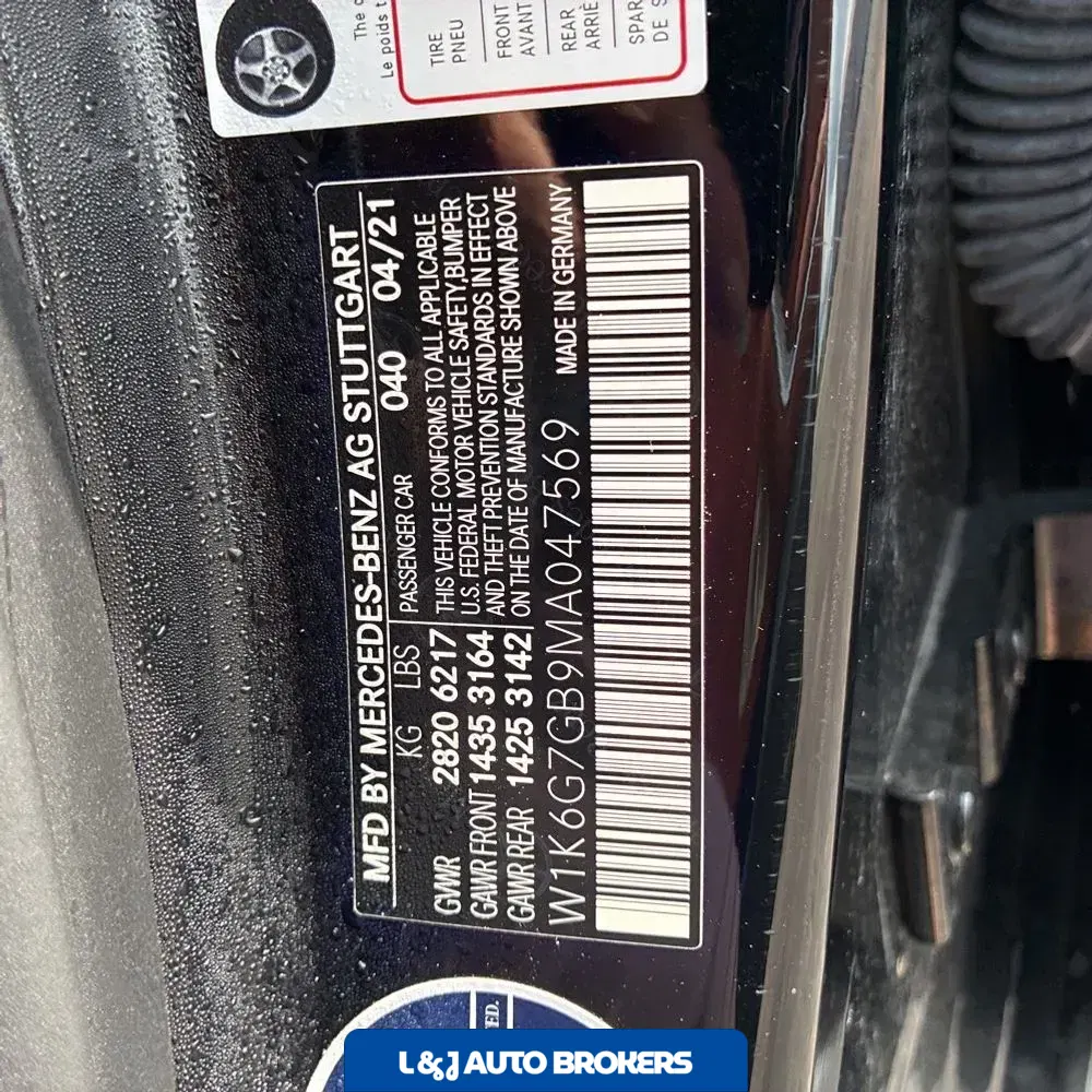 2021 Mercedes-Benz S-Class S580