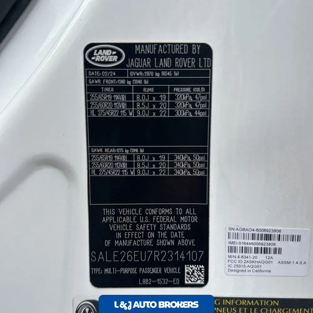 2024 Land Rover Defender 90 P400 X-Dynamic SE