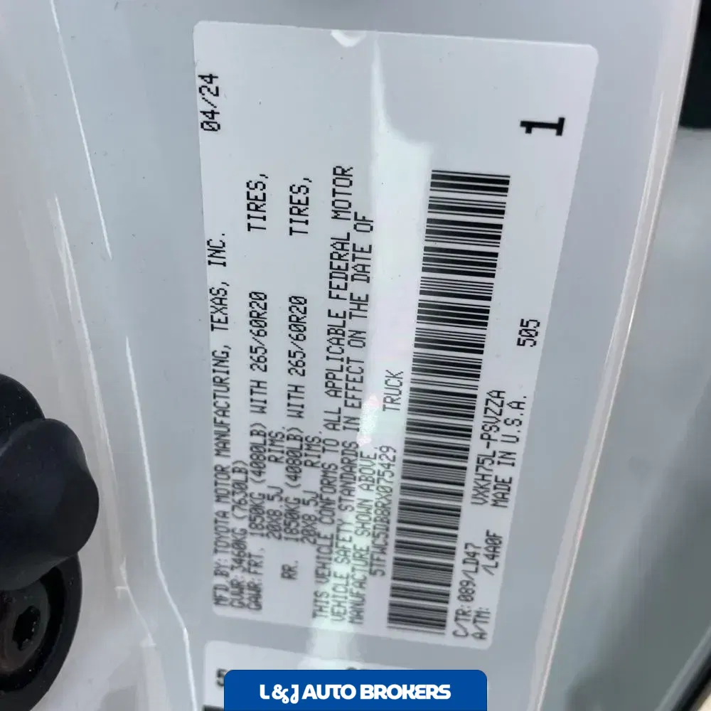 2024 Toyota Tundra 1794 Limited Edition HV