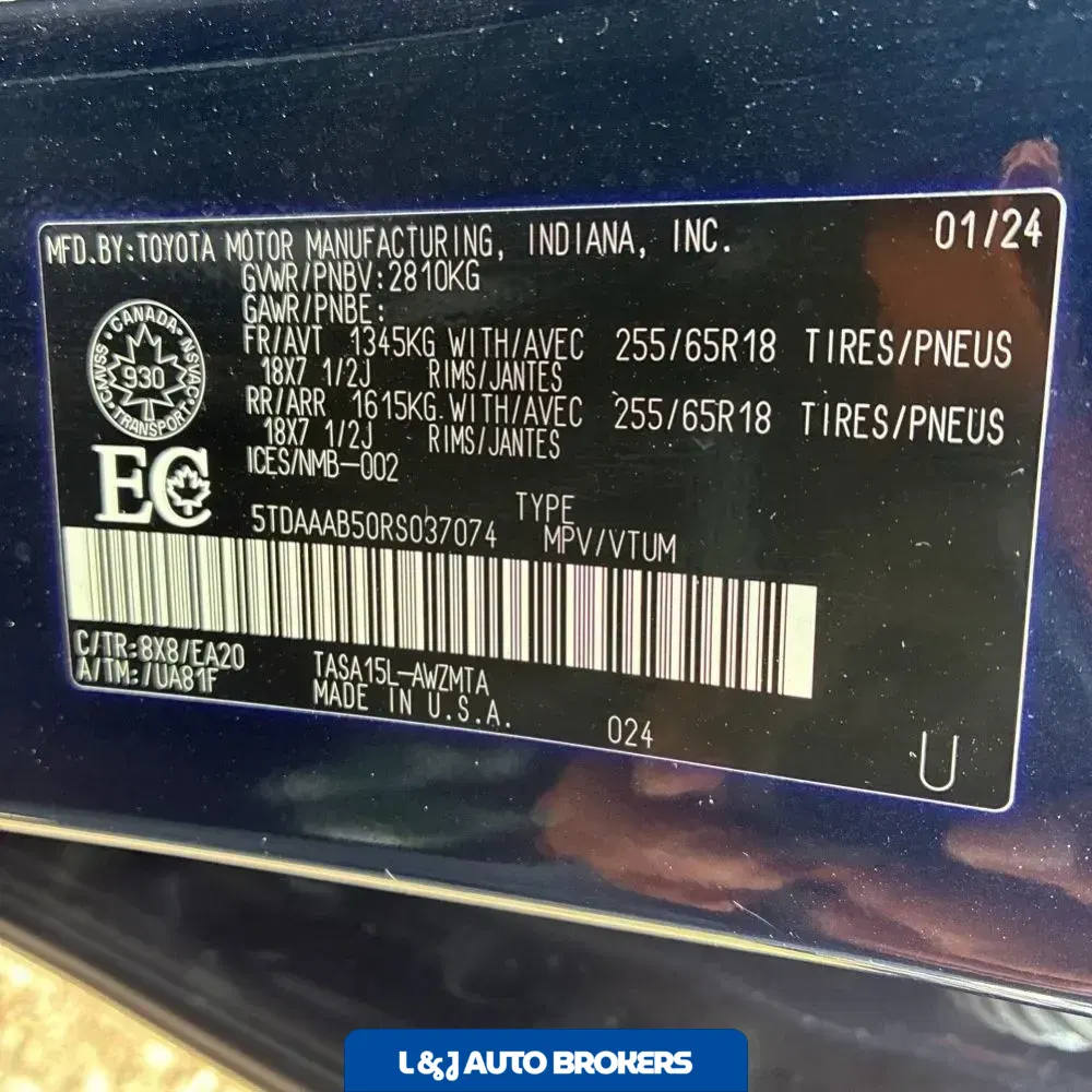 2024 Toyota Grand Highlander XLE