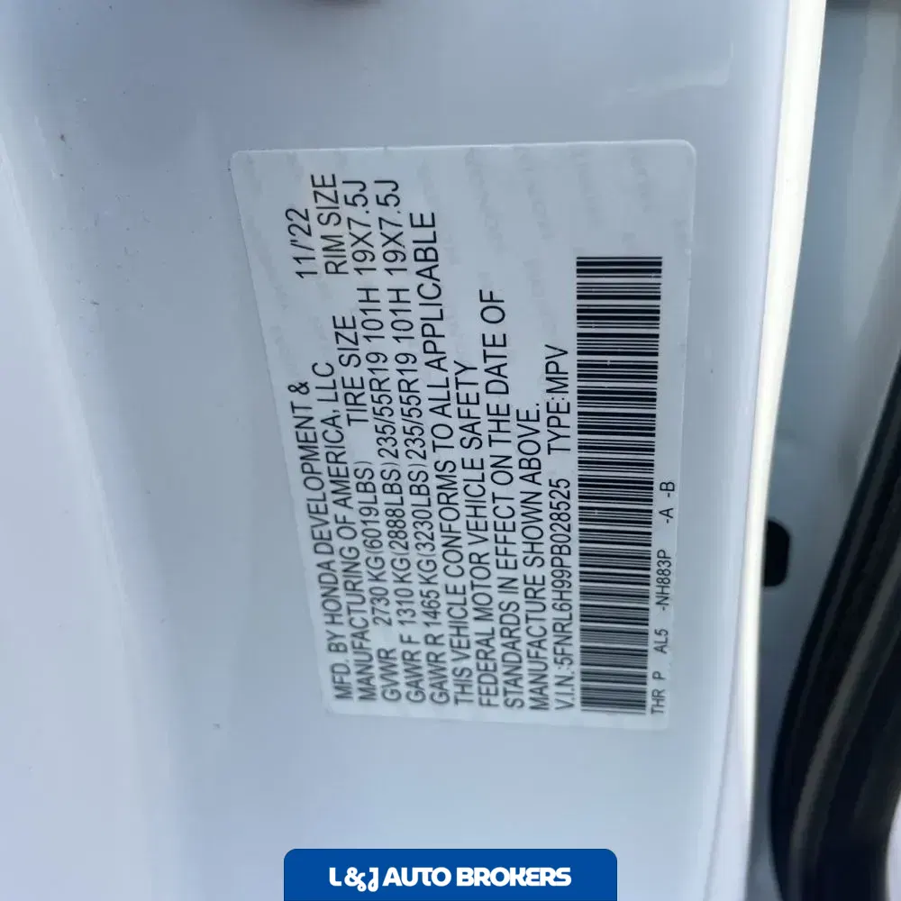 2023 Honda Odyssey Elite