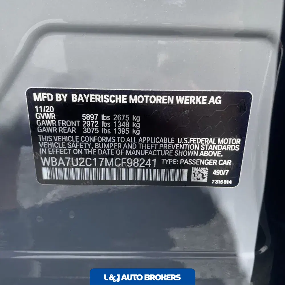 2021 BMW 7 Series ALPINA B7 xDrive