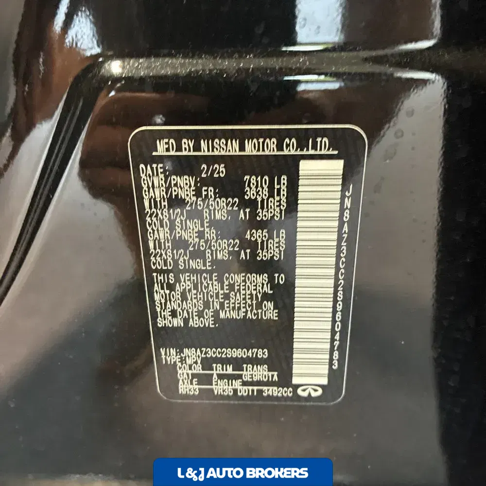 2025 INFINITI QX80 Autograph