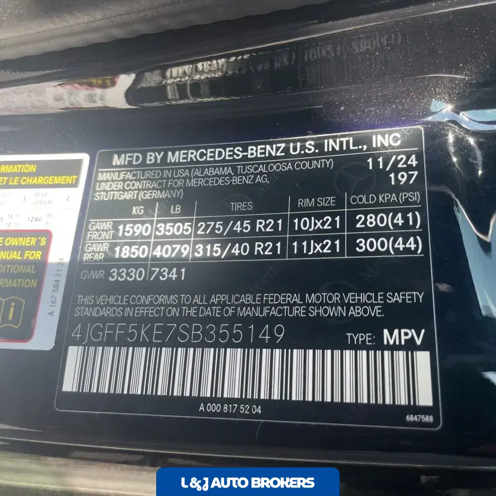 2025 Mercedes-Benz GLS GLS 450