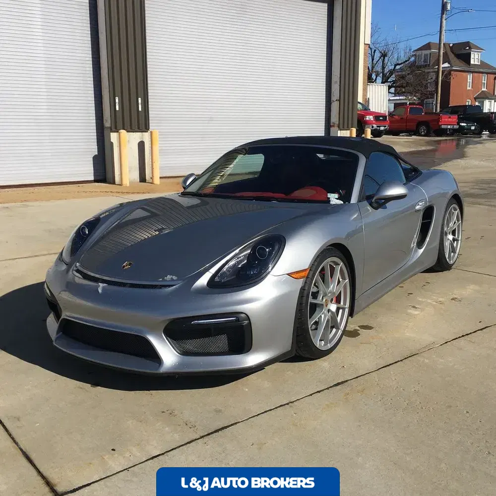 2016 Porsche Boxster Spyder