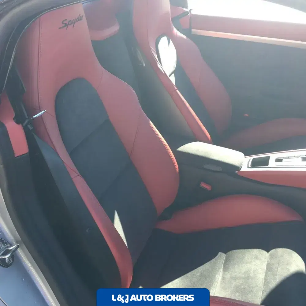 2016 Porsche Boxster Spyder