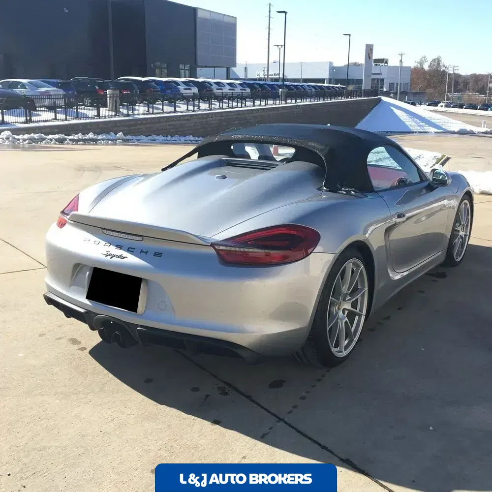 2016 Porsche Boxster Spyder