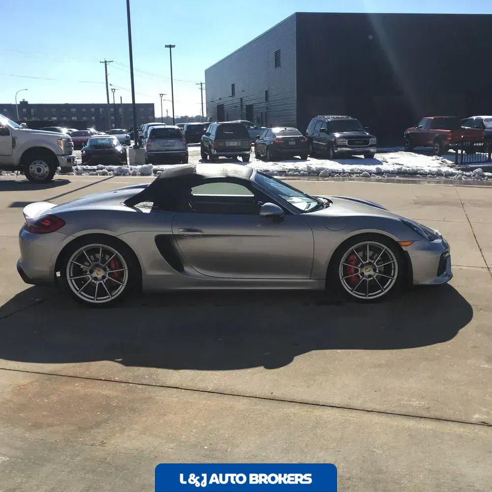 2016 Porsche Boxster Spyder