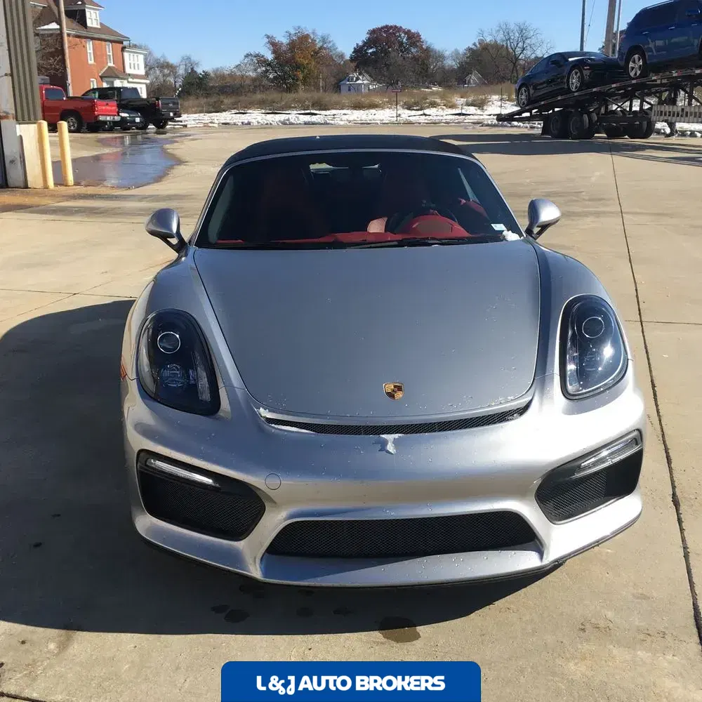 2016 Porsche Boxster Spyder