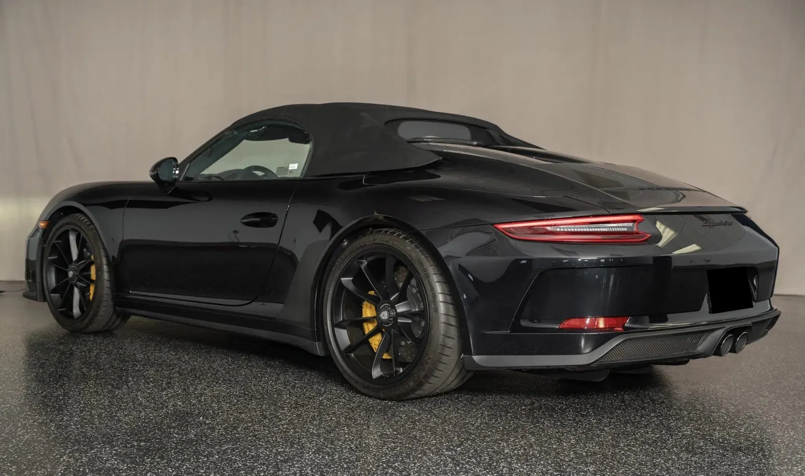 25-Mile 2019 Porsche 911 Speedster