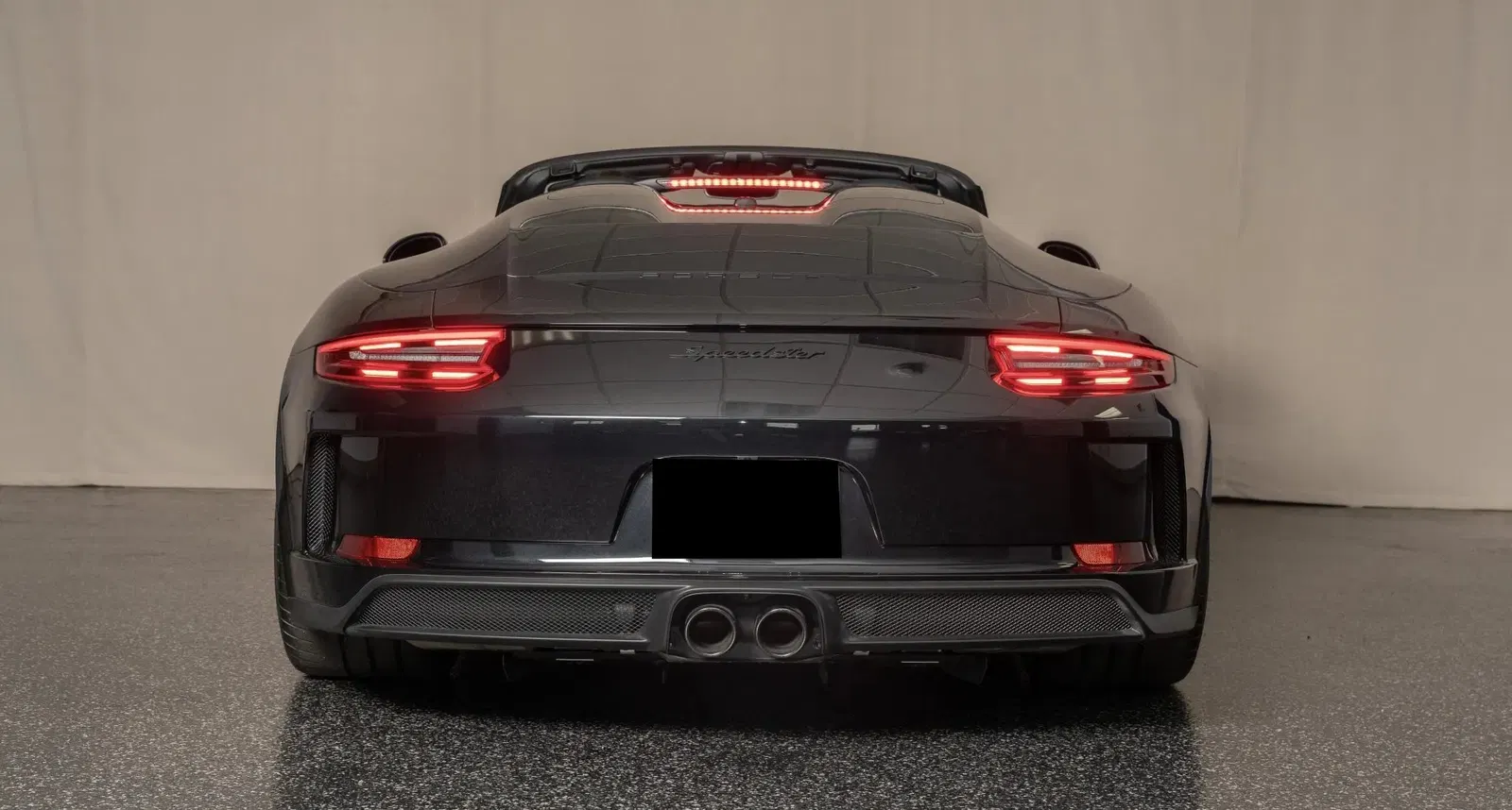 25-Mile 2019 Porsche 911 Speedster
