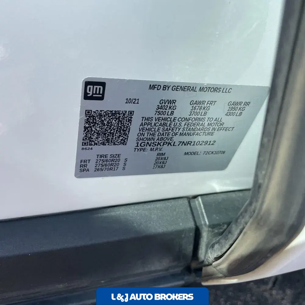 2022 Chevrolet Tahoe Z71