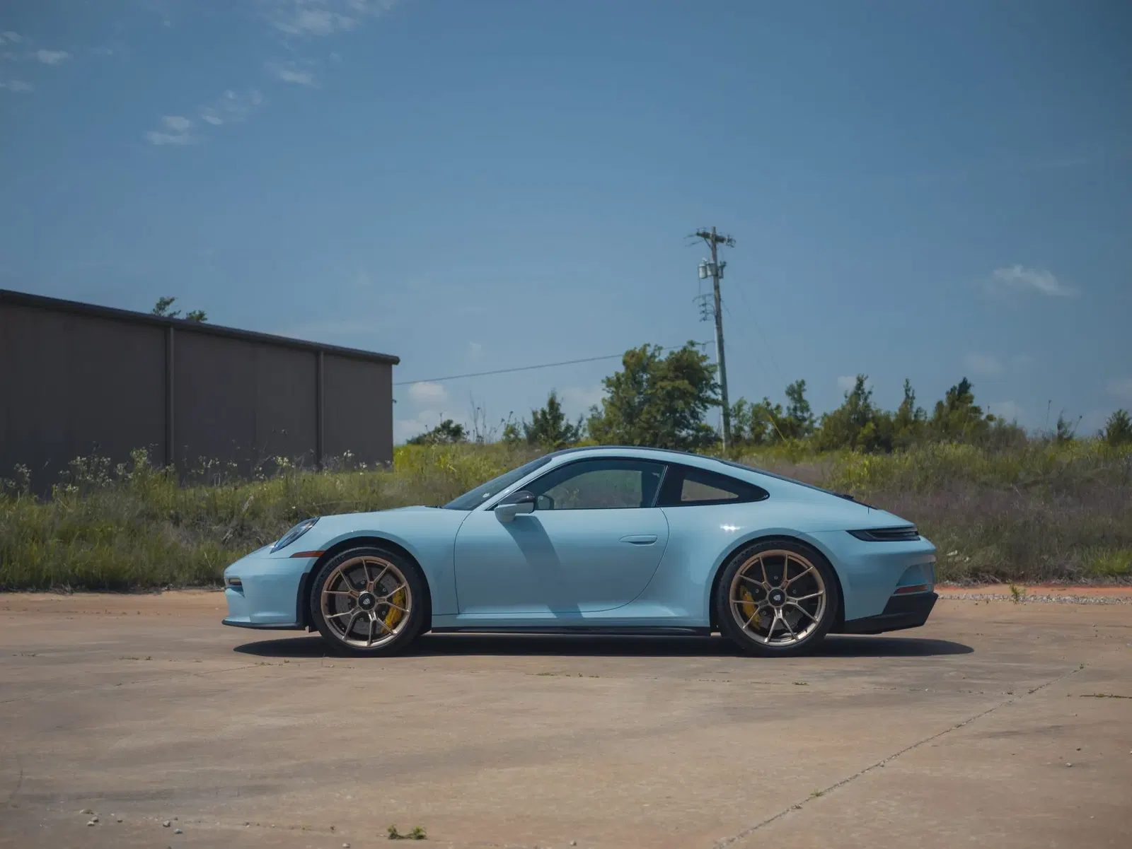 Meissen Blue 2023 Porsche 911 GT3 Touring 6-Speed