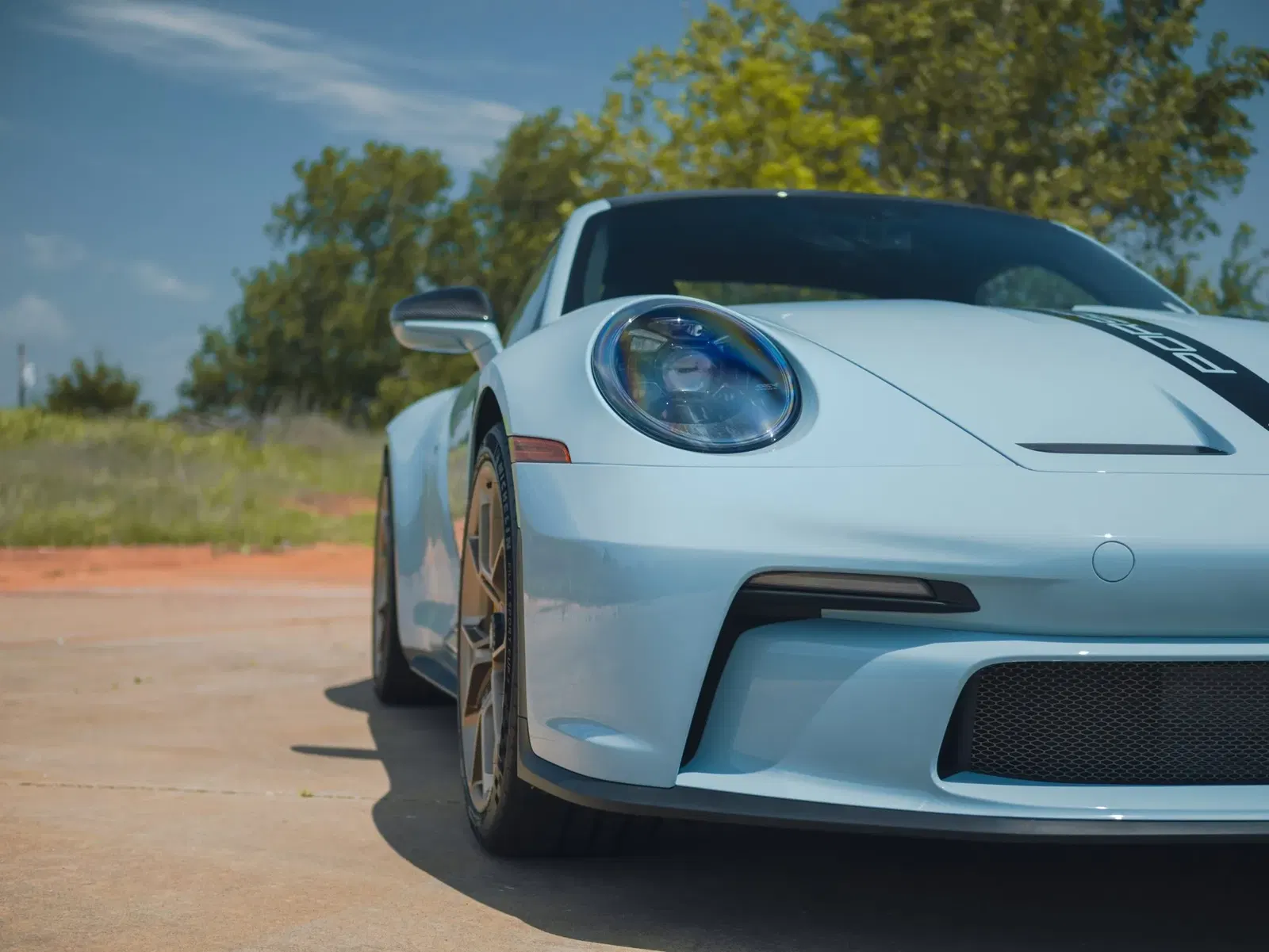 Meissen Blue 2023 Porsche 911 GT3 Touring 6-Speed