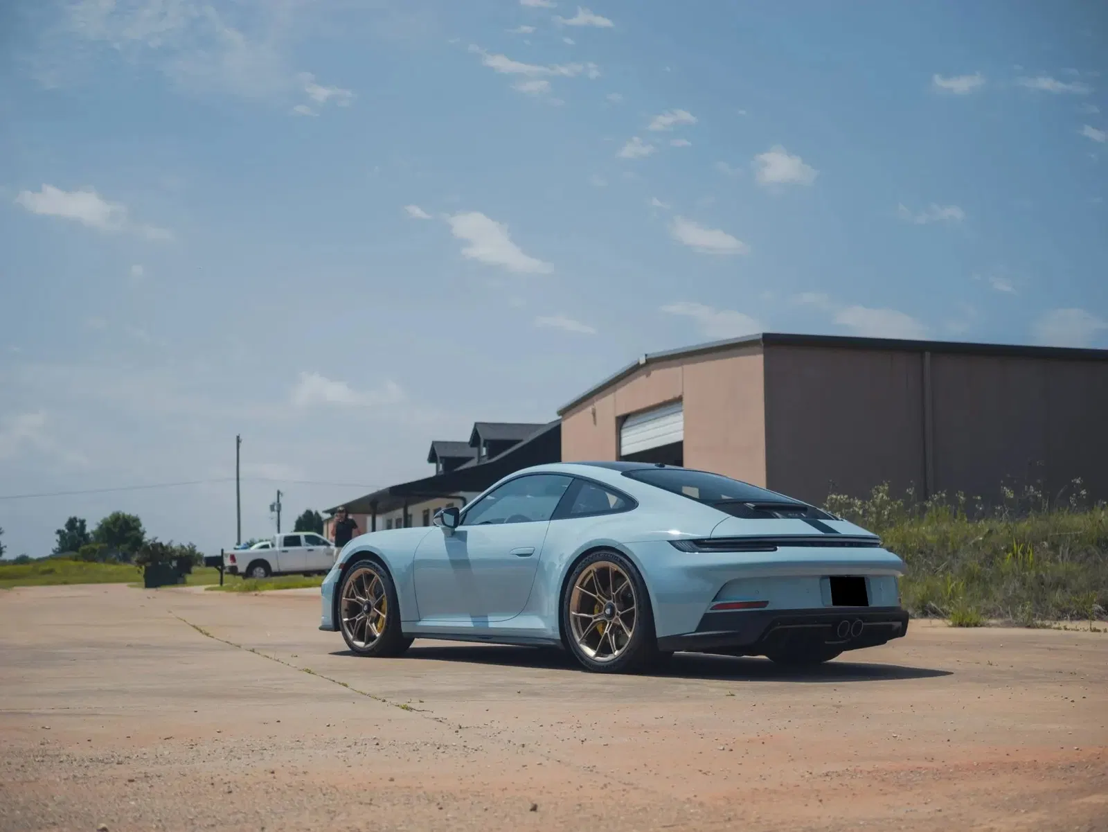 Meissen Blue 2023 Porsche 911 GT3 Touring 6-Speed