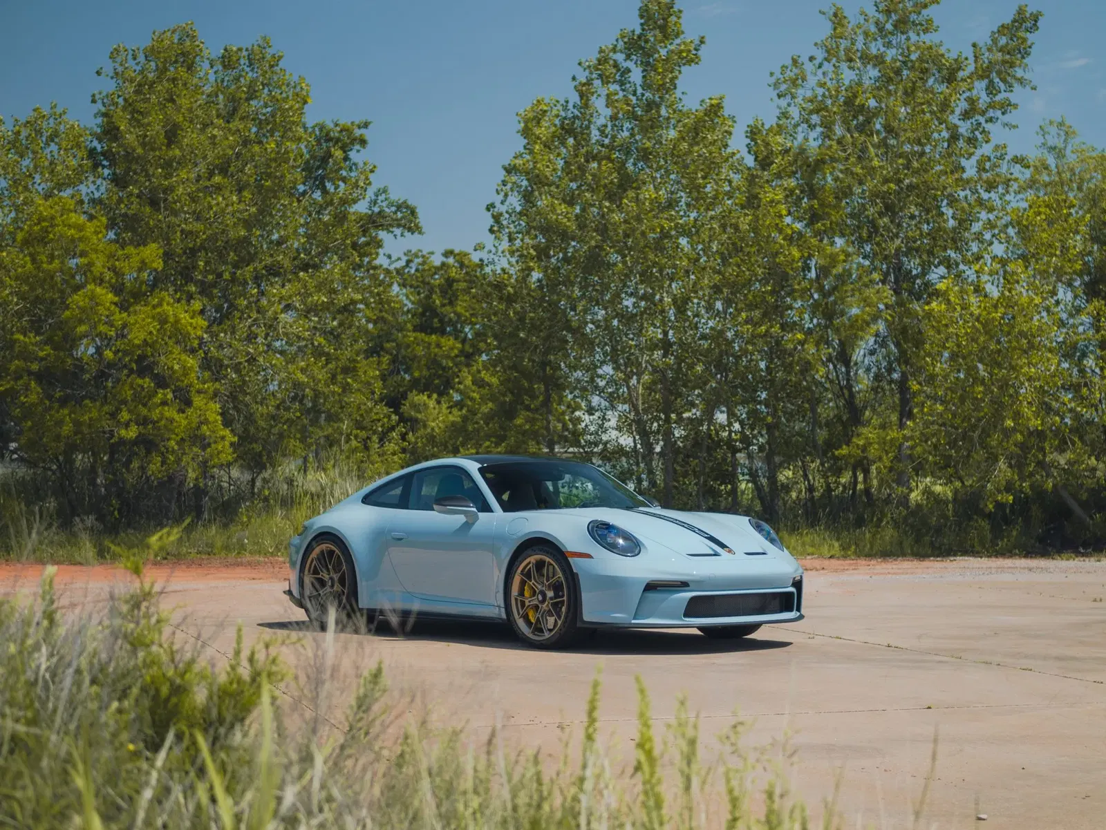 Meissen Blue 2023 Porsche 911 GT3 Touring 6-Speed