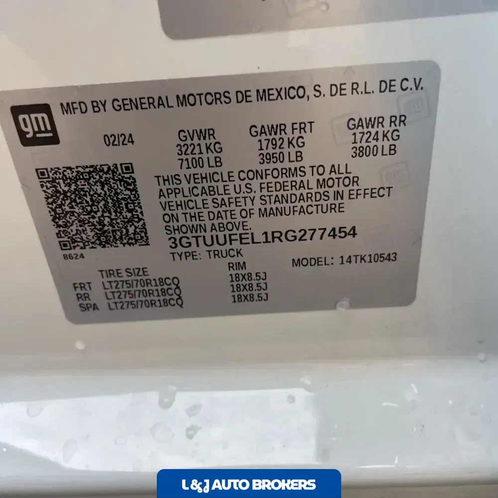 2024 GMC Sierra 1500 AT4X
