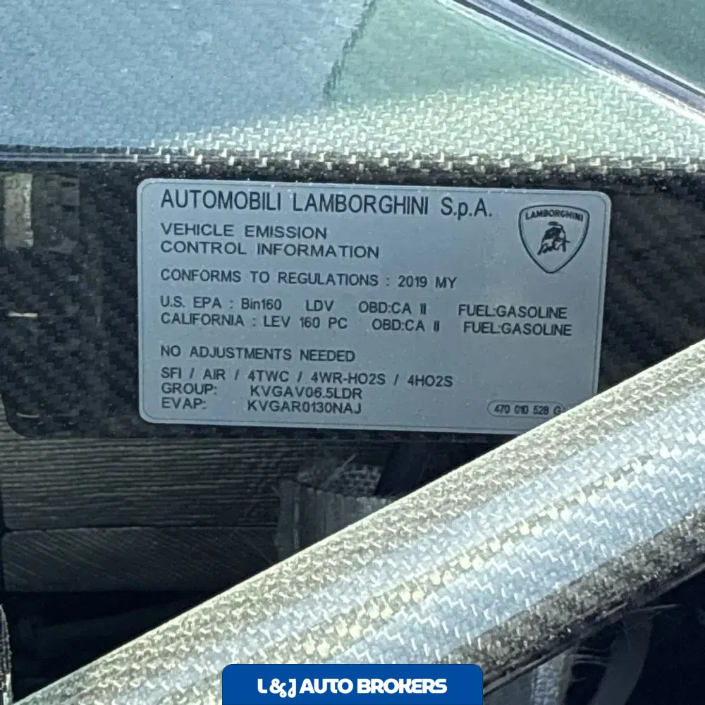 2019 Lamborghini Aventador S