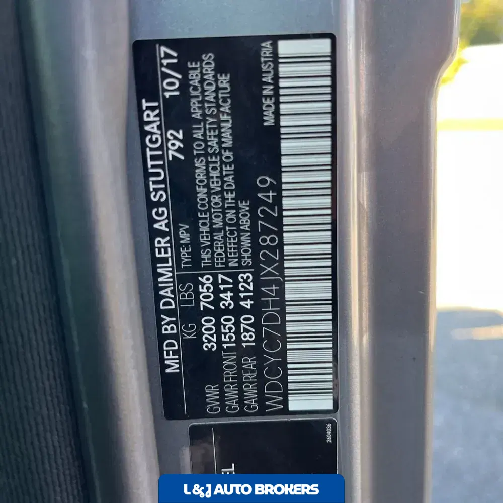 2018 Mercedes-Benz G-Class AMG G 63