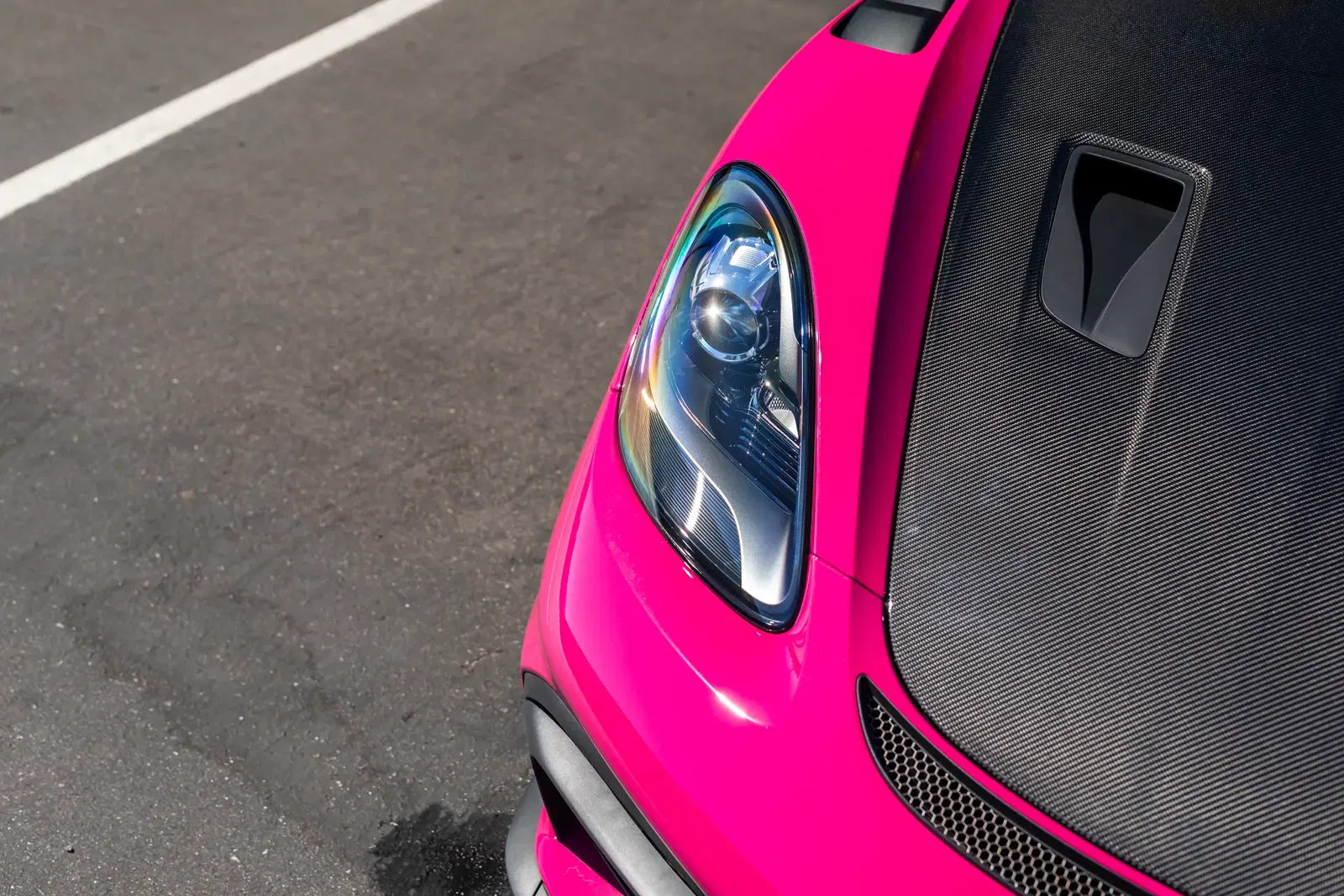 Ruby Star 2023 Porsche 718 Cayman GT4 RS Weissach