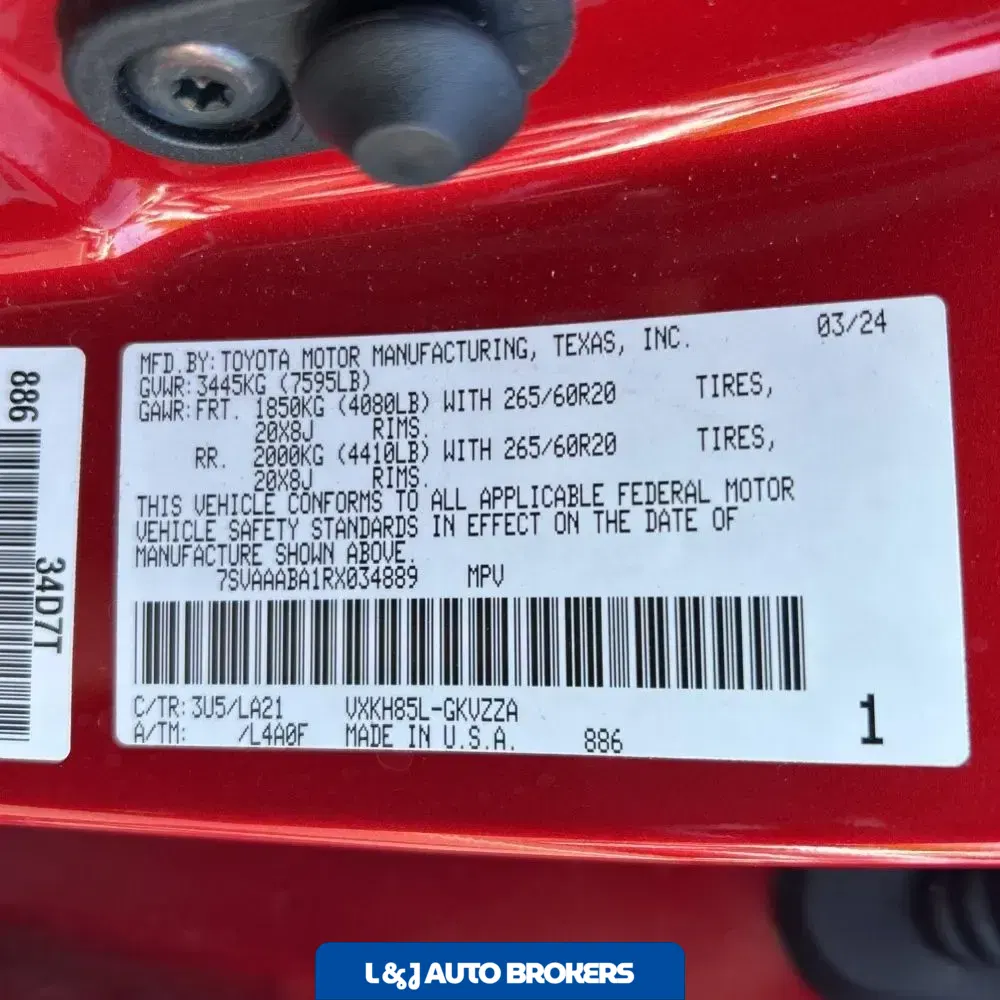 2024 Toyota Sequoia Platinum