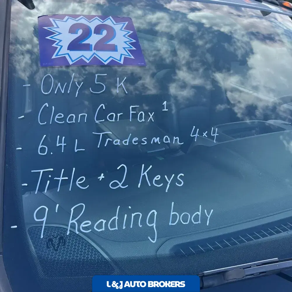 2022 Ram 2500 Tradesman